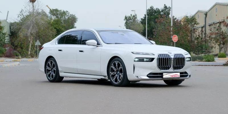 1 BMW 735Li White 2023