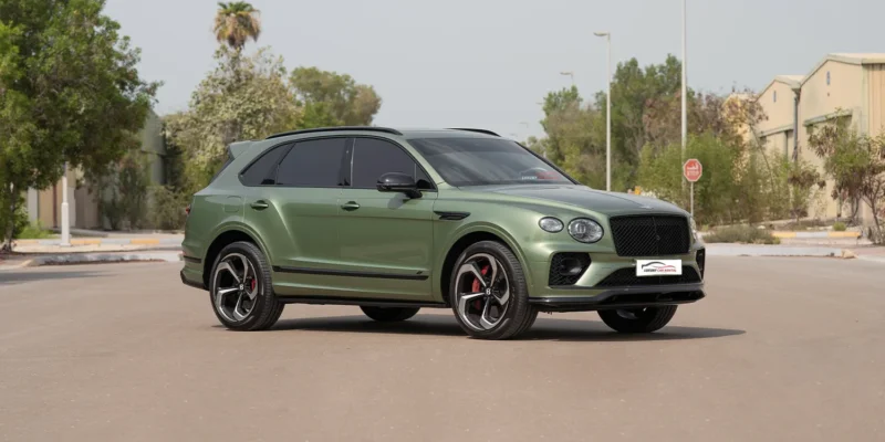 1 Bentley Bentayga S Green 2023