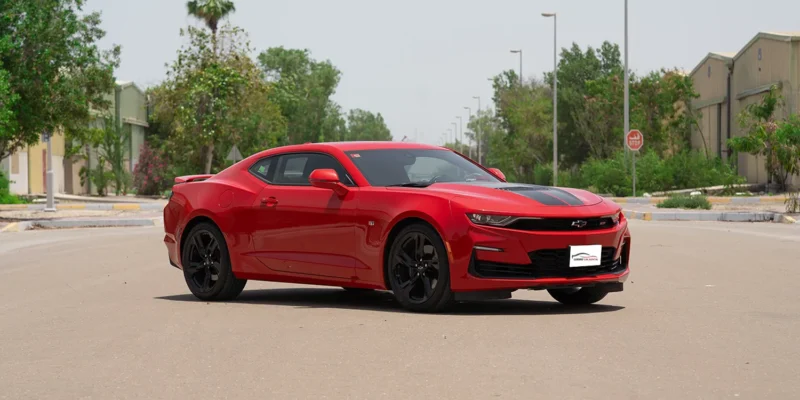 1 Chevrolet Camaro SS Red