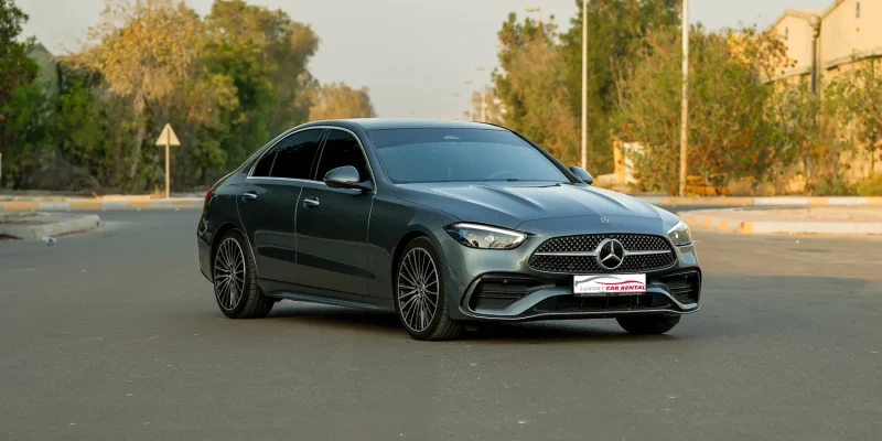 1 Mercedes C200 Gray 2025