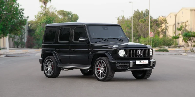 1 Mercedes G63 Black 2022