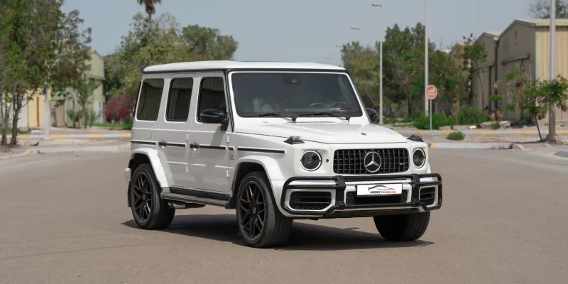 1 Mercedes G63 White