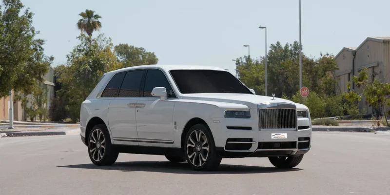 3 Rolls Royce Cullinan White 2023